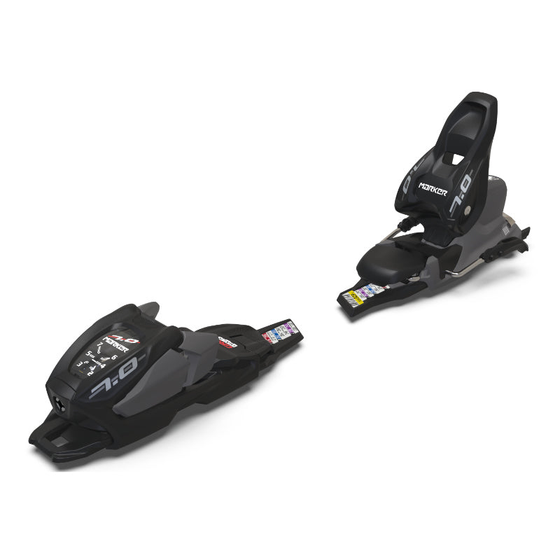 2025 Marker FDT 7.0 Ski Binding Black