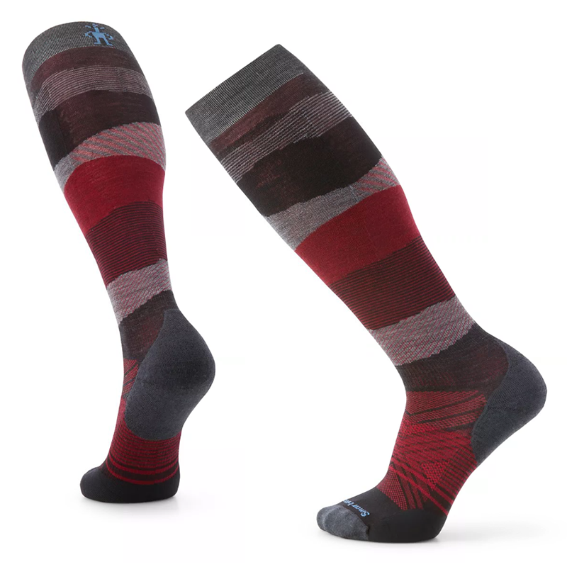 Smartwool Ski Targeted Cushion Pattern Socks 2024 - Charcoal