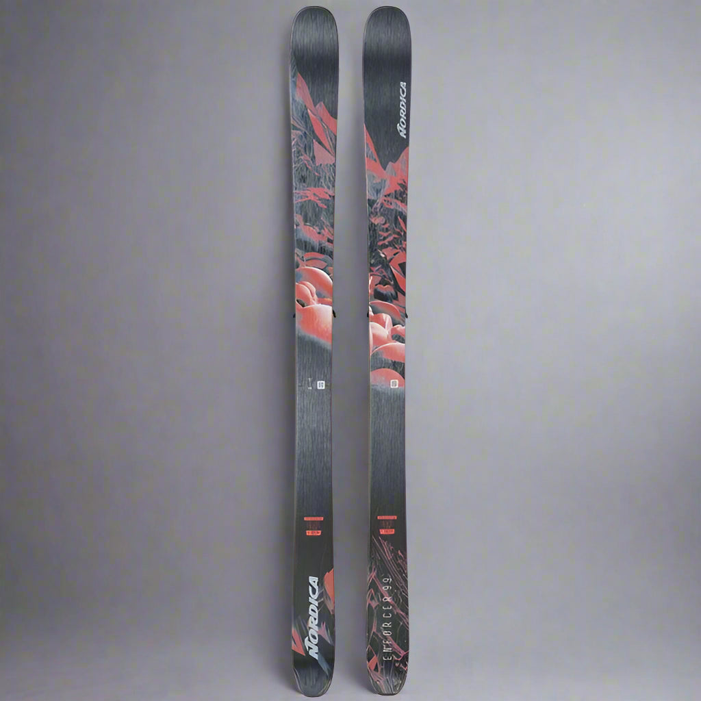 Nordica Enforcer 99 Skis 2025 skis red black