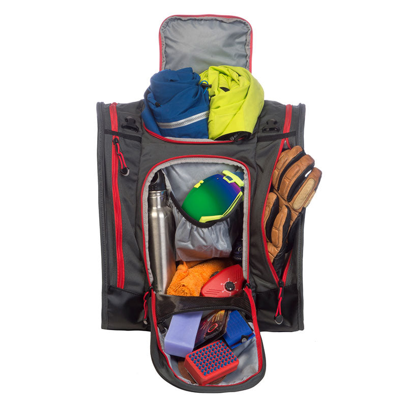 Kulkea Boot Trekker Back Pack Black/Red