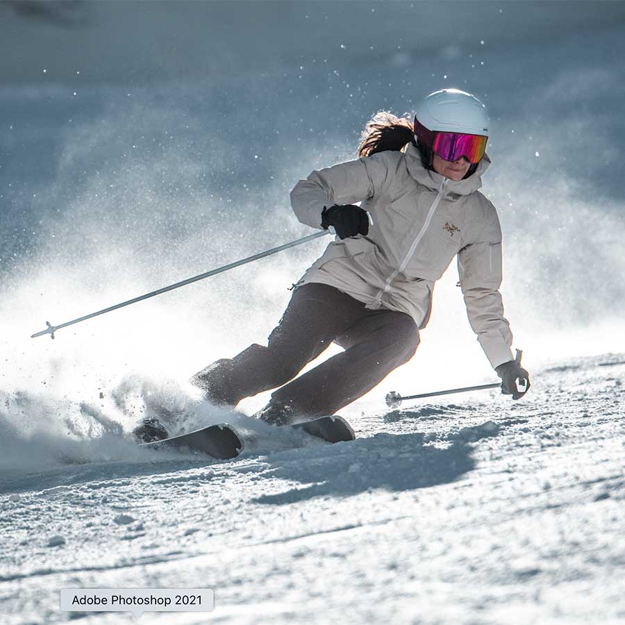 LADY ON. ATOMICCLOUD SKIS WHITE