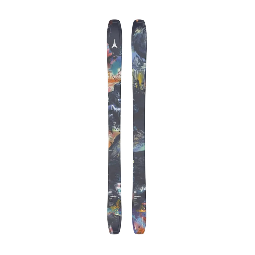 Atomic Bent 100 skis 2027 topsheet multicolor freeride twin tip