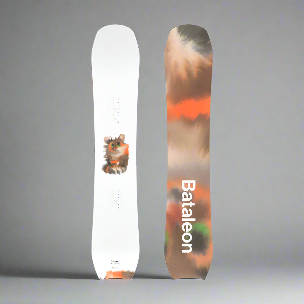white snowboard