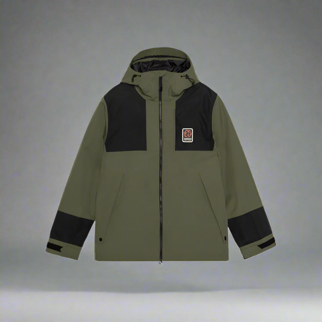 Olive and Black Jacket