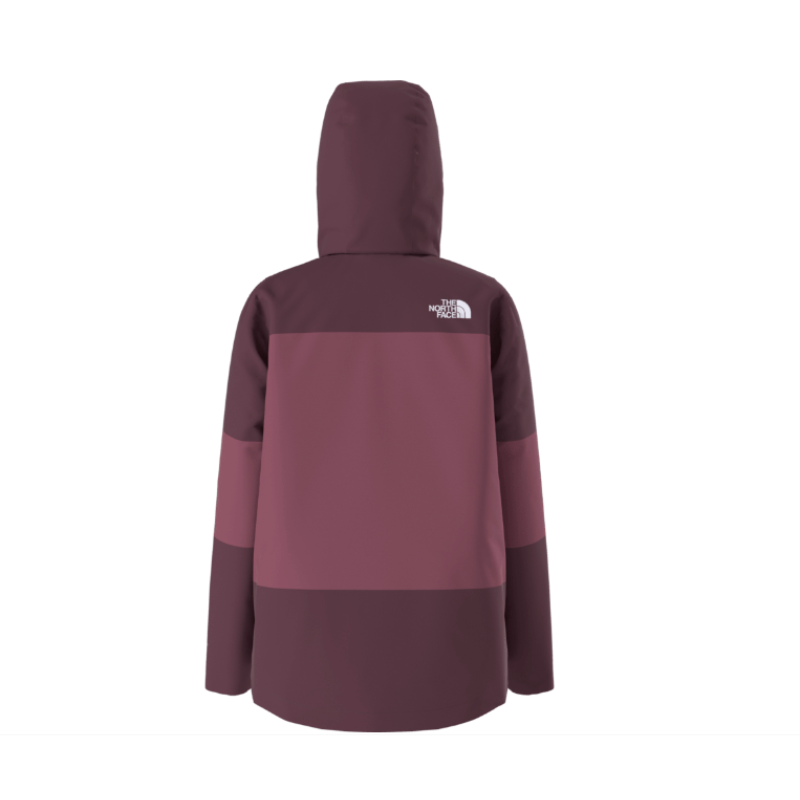 Burgundy Jacket on White Background