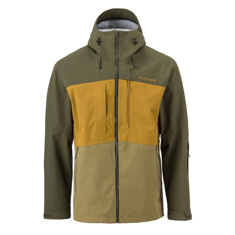 Tan Green And Yellow Jacket