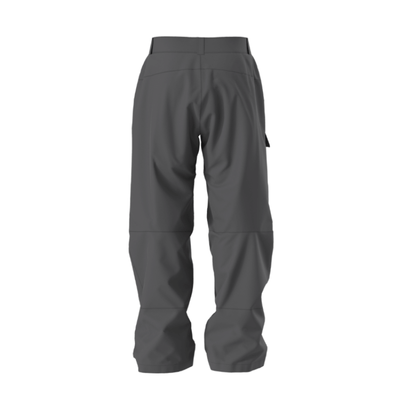 Gray pants on a white background