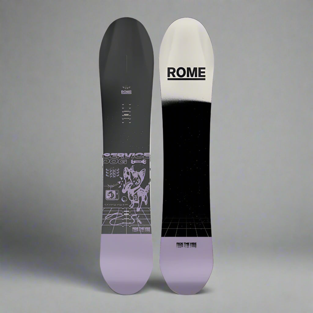 Rome Service Dog Snowboard 2026