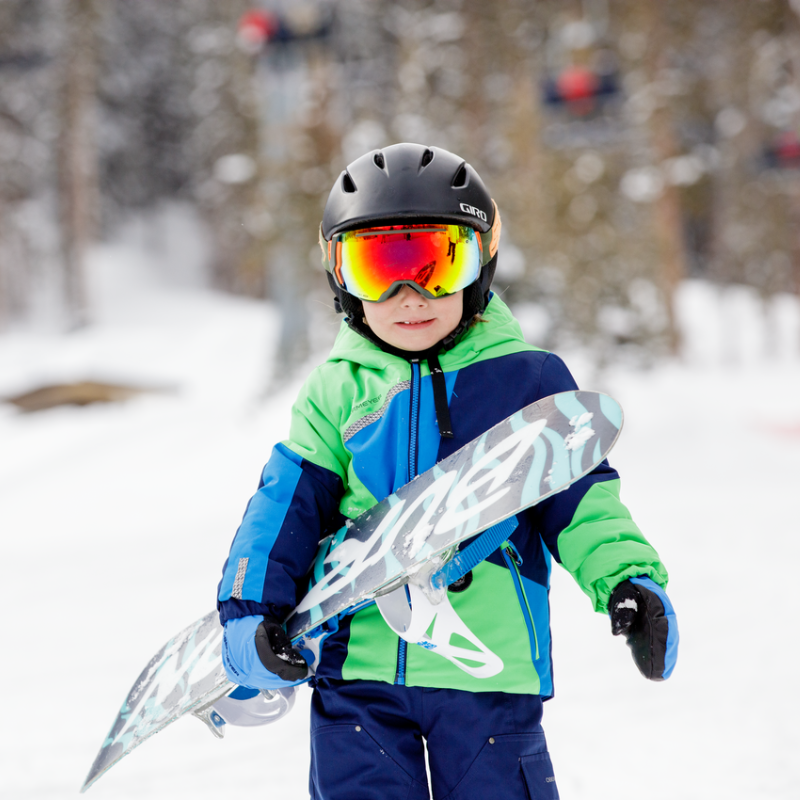 Kids 5 & Under Ski or Ride For Free