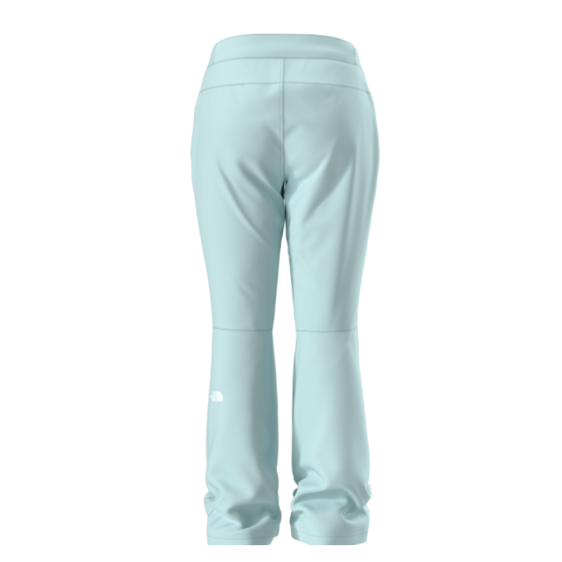 Light blue pants on a white background