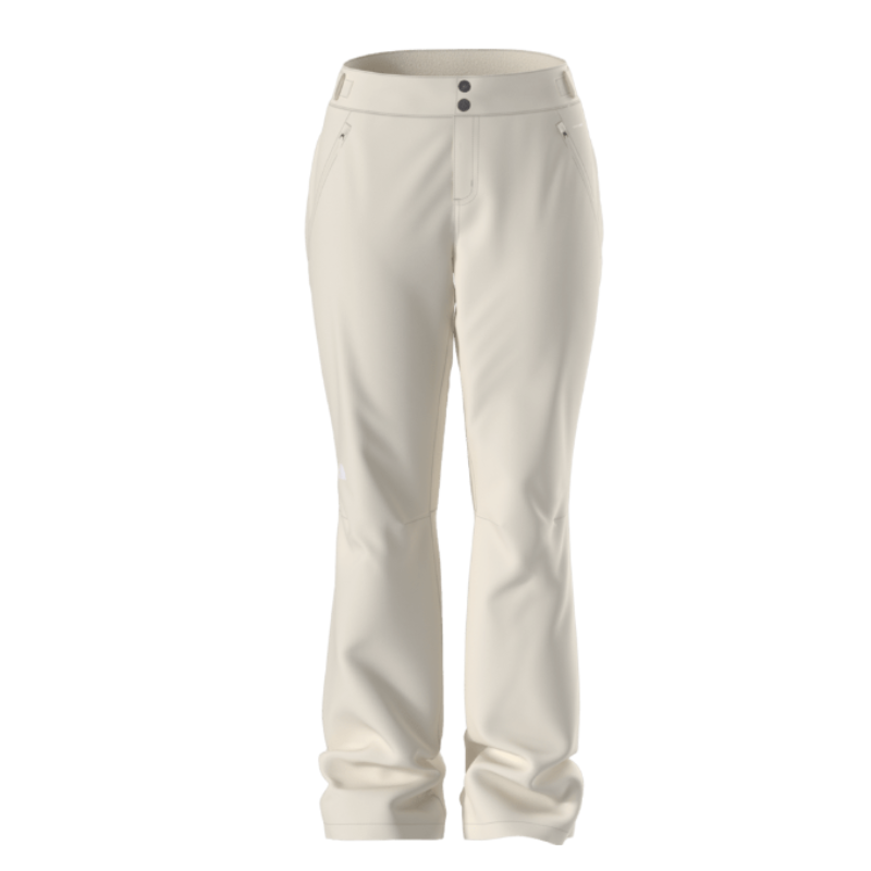 White pants on a white background