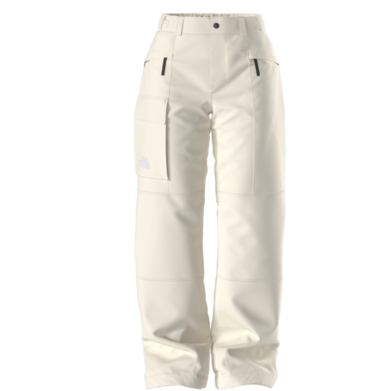 White pants on a white background