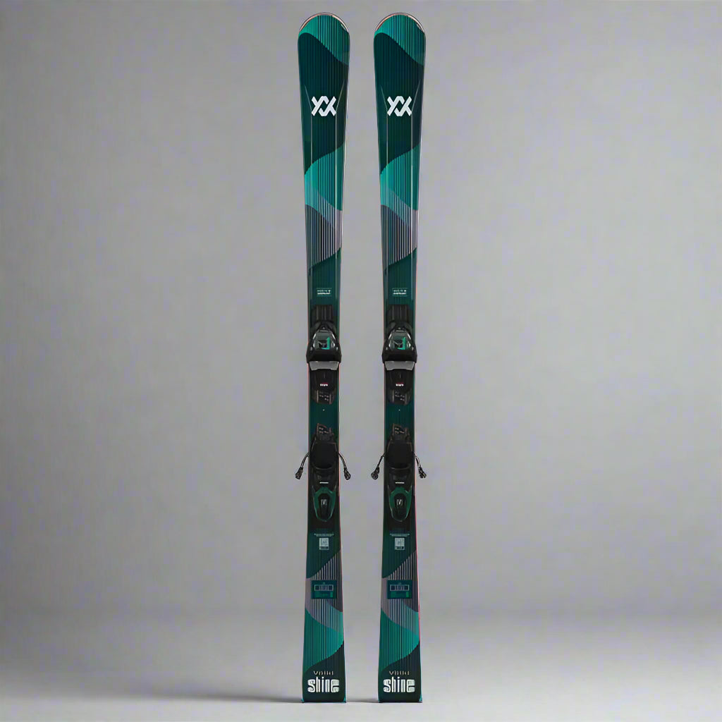 Volkl Shine 76 + VMot10 Skis - Women's 2026
