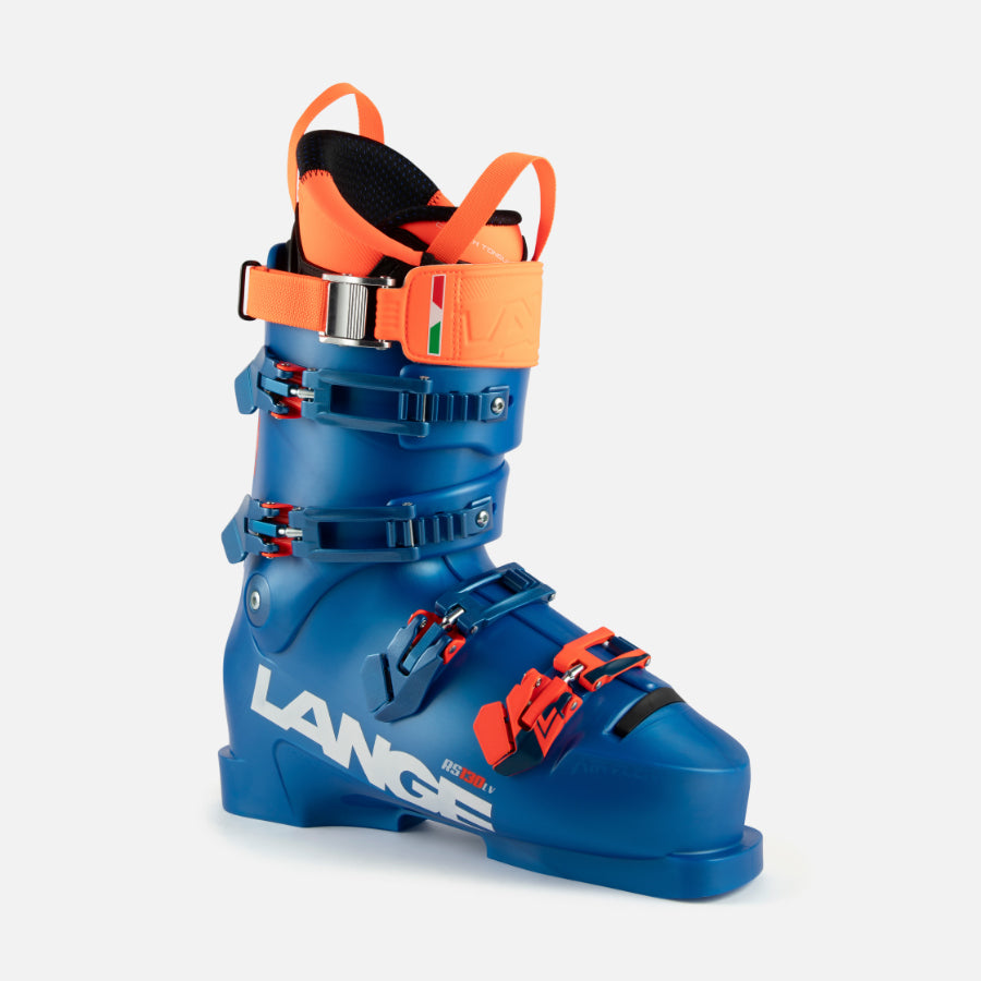 lange rs 130 mv ski boot blue