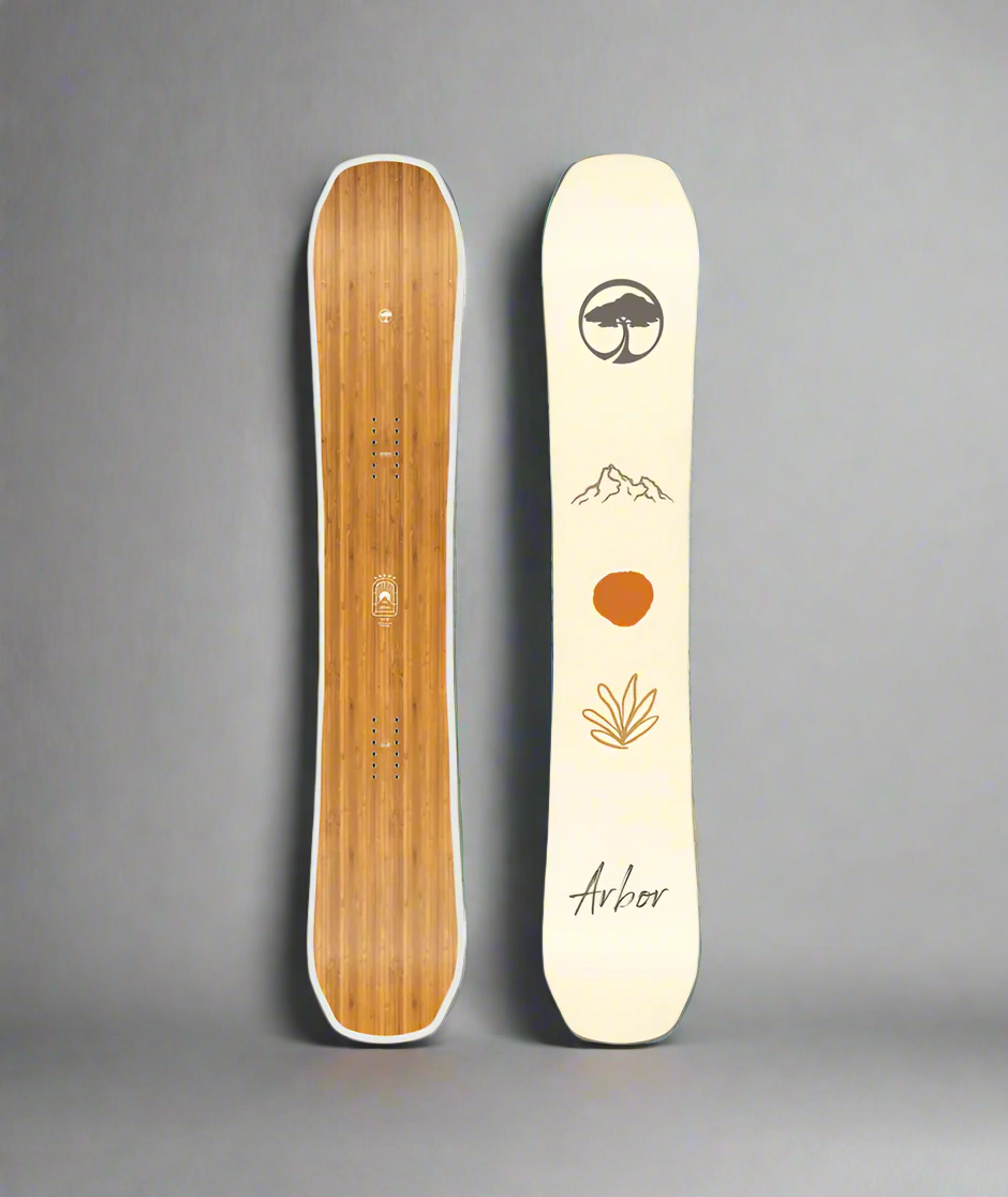 Wood Finish snowboard