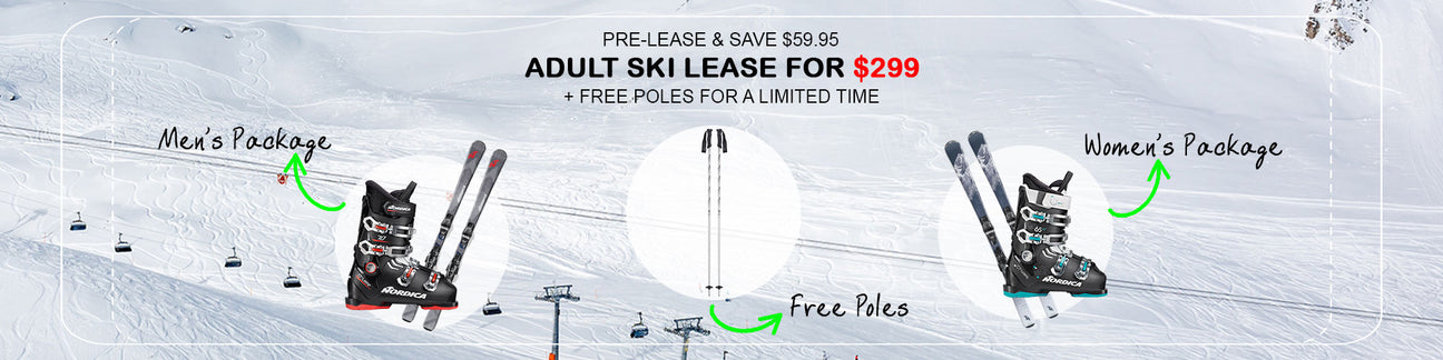 NEW Nordica Ski Lease Packages