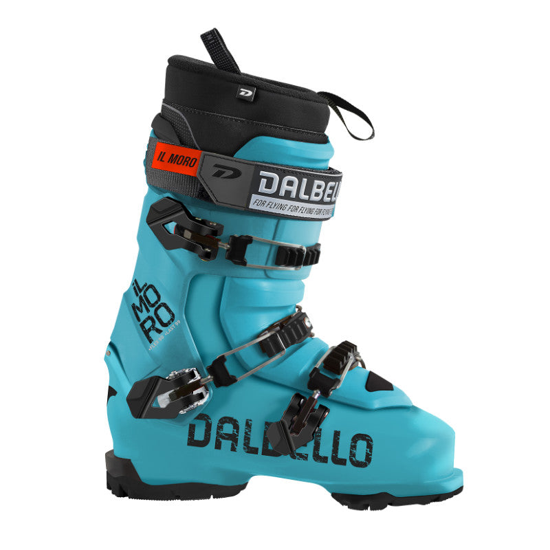 2024 Dalbello Il Moro 90 Ski Boots Caraibi Blue wrap liner