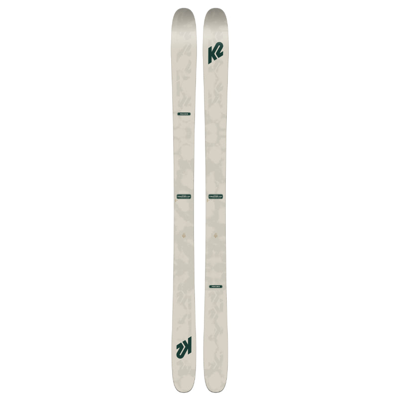 2024 K2 Poacher Skis 184cm Off-White Green Top