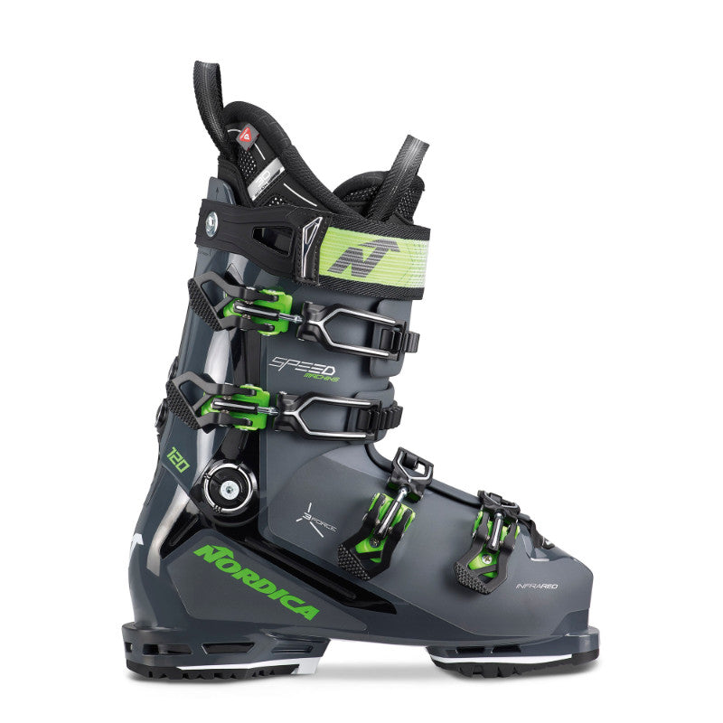 2024 Nordica Speedmachine 3 120 Ski Boots Anthracite Green