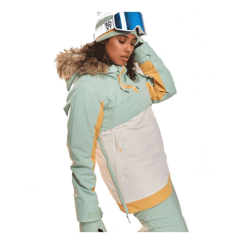 2024 Roxy Shelter Women's Snowboard Jacket Cameo Green