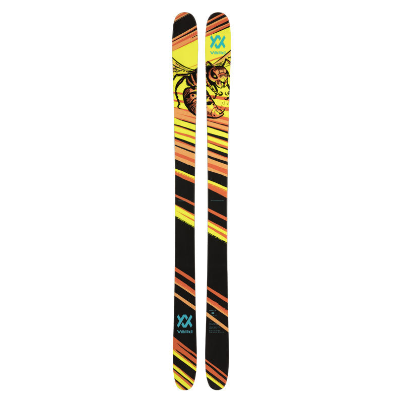Volkl Revolt 96 Skis 2024 yellow black 