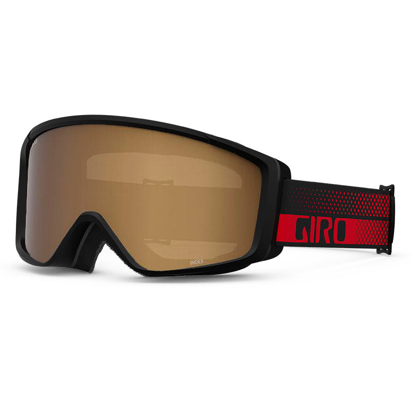 Giro Index 2.0 OTG Goggles 2024 - Black and Red/Amber Rose