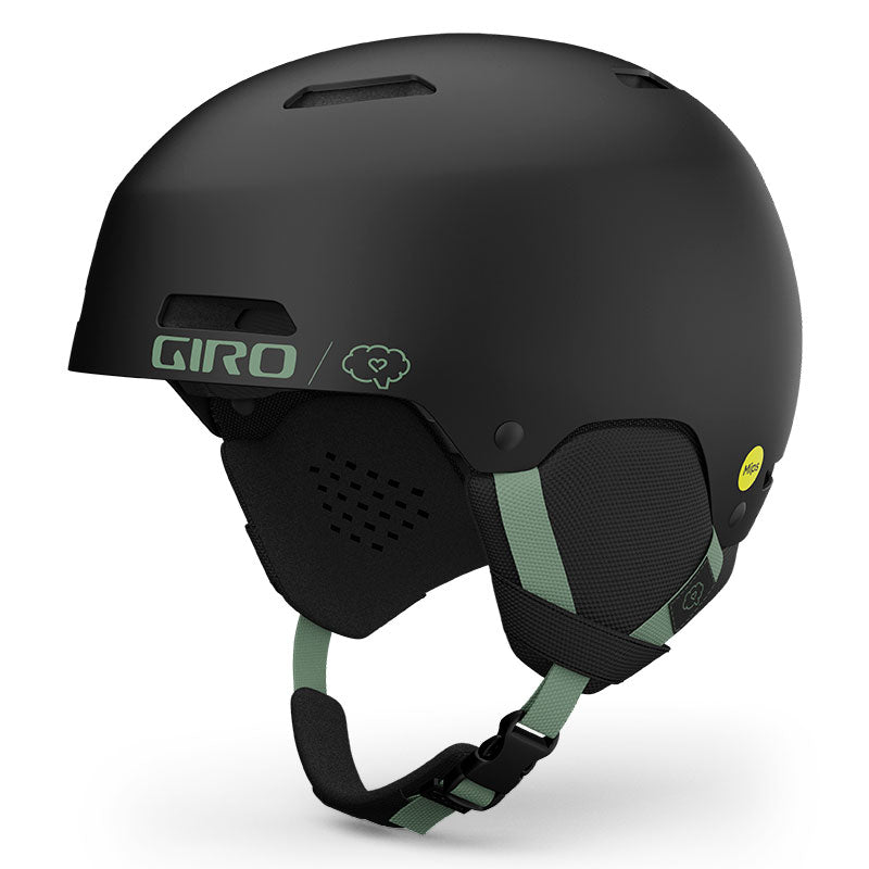 Giro Ledge FS MIPS Helmet 2024 - Matte Black SAB Green