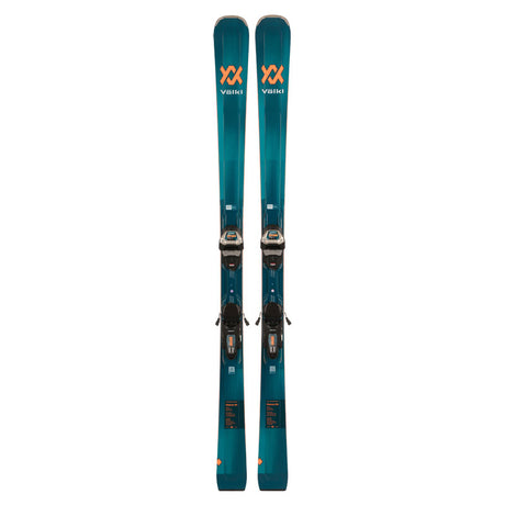 Volkl Deacon 84 LR + XL 13 Skis 2024 teal frontside