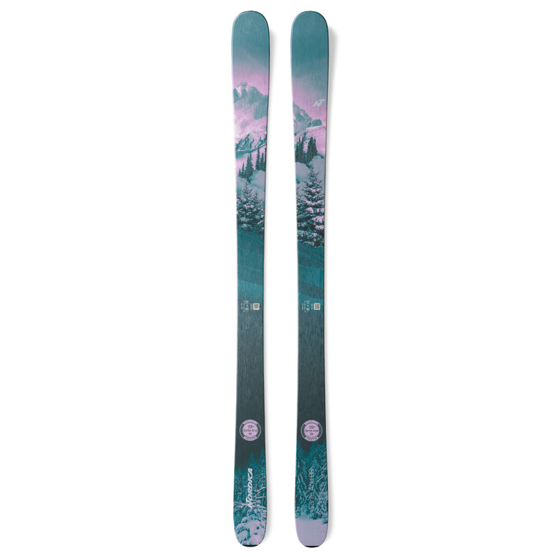 Nordica Santa Ana 88 Skis - Women's 2024 pink green all mountain