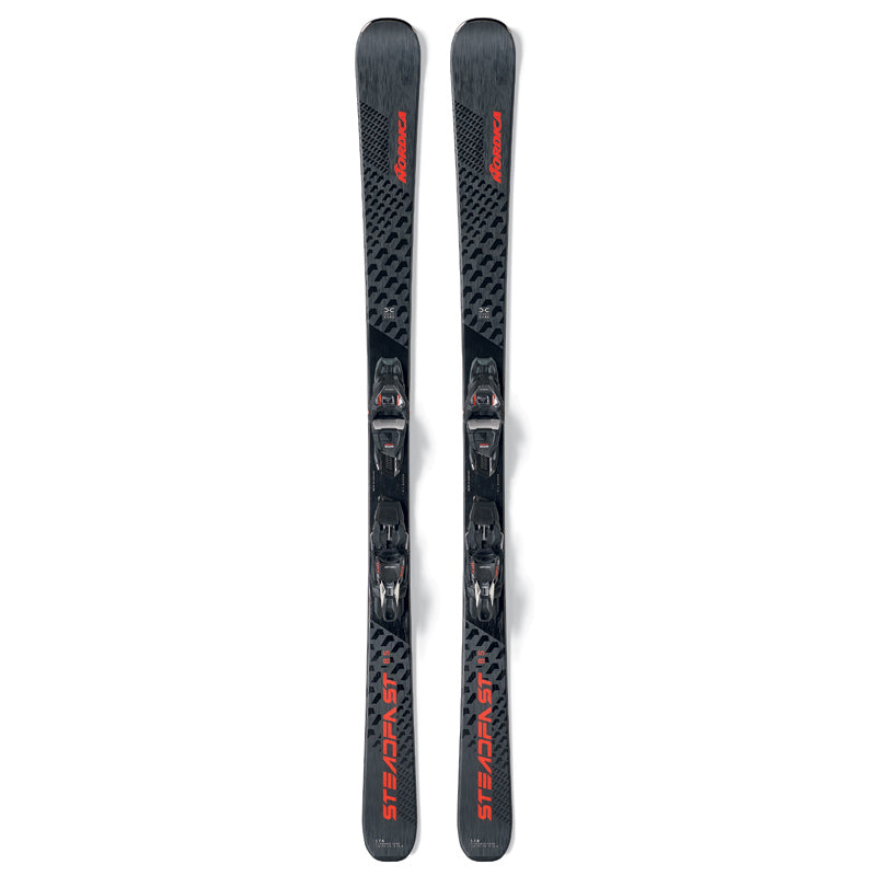 Nordica Steadfast 85 DC + TPX 12 Skis 2024 black red frontside