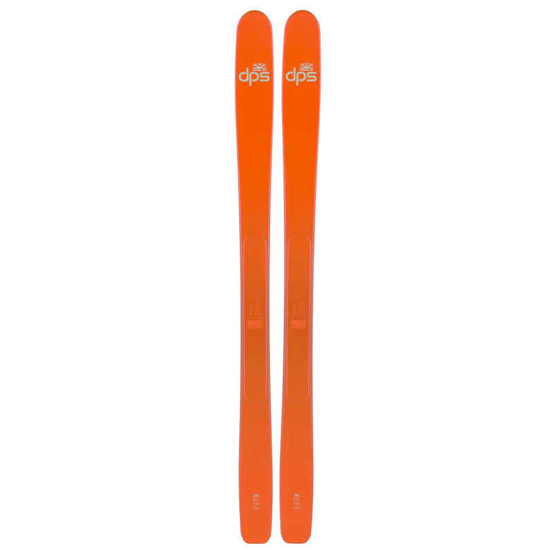 DPS Kaizen 100 Skis 2025 orange freeride