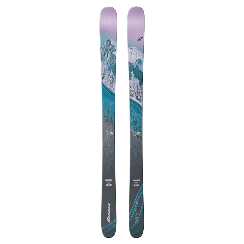 2025 Nordica santa ana 92 skis pink blue
