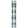 Salomon QST Spark + M10 Skis 2025 blue twin tip all mountain