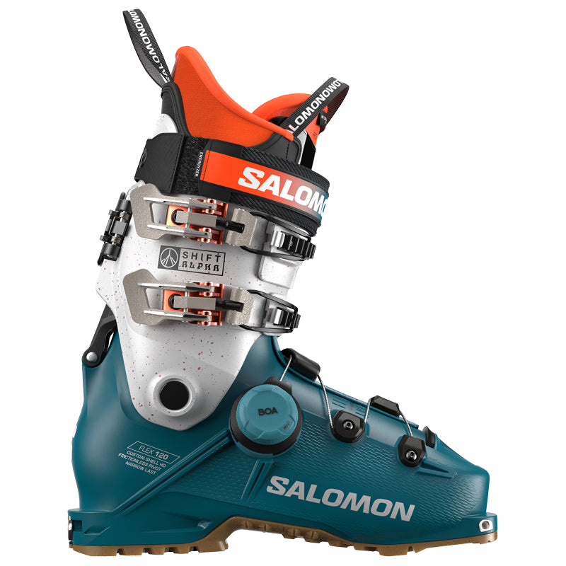 Salomon Shift Alpha BOA 120 Ski Boots 2025 dragonfly grey alpine touring backcountry