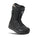 Black snowboard boot with 'thirtytwo' branding on a white background