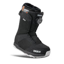 Black snowboard boot with 'thirtytwo' branding on a white background