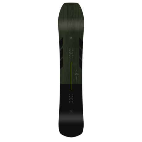 Black and Green Snowboard