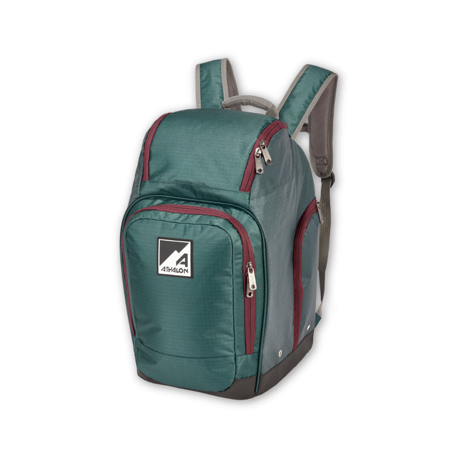 Athalon alpine boot bag green cranberry