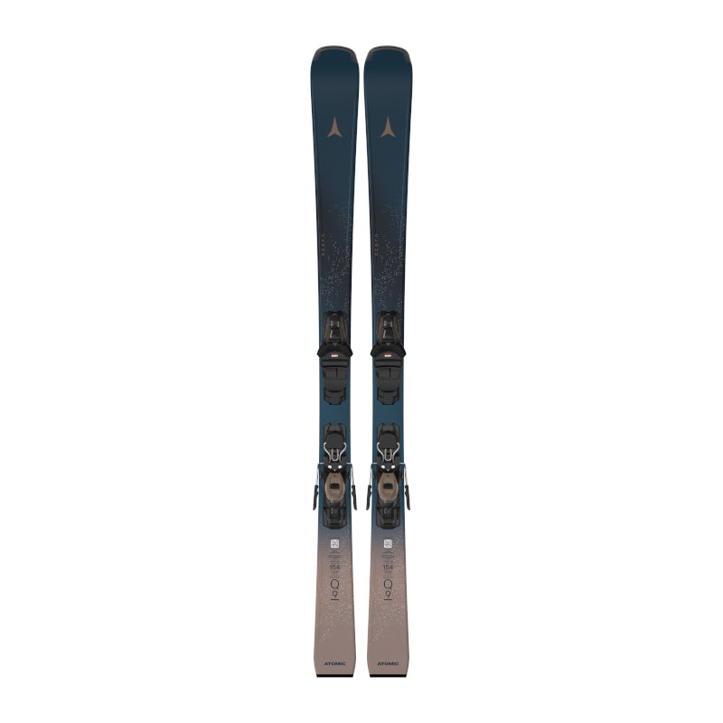 Atomic Cloud Q 9 + M 10 Skis - Women's 2027 blue frontside 