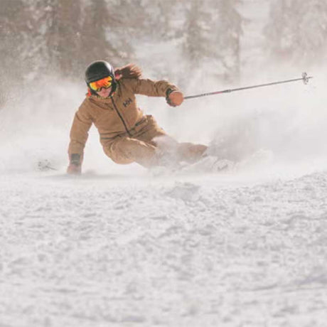 Woman Skiing 