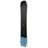 Black blue and gray snowboard