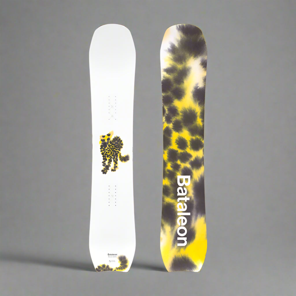 white snowboard