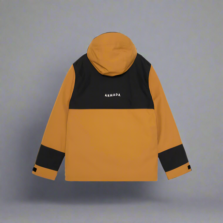 Golden Brown and Black Jacket