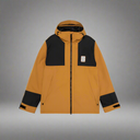Golden Brown and Black Jacket