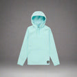 Light blue hoodie on a white background