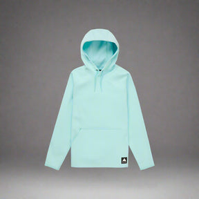 Light blue hoodie on a white background