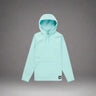 Light blue hoodie on a white background