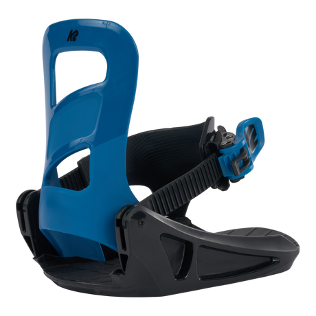K2 Mini Turbo Snowboard Bindings - Kids' 2024 Blue/Black