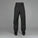 Black snow pants on a white background