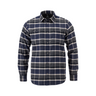 Blue black and tan Flannel